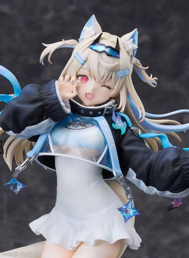 Hololive Production 1/7 Advent Fuwawa Abyssgard AXGRIT Ver. Deluxe Edition PVC szobor figura 27 cm termékfotó
