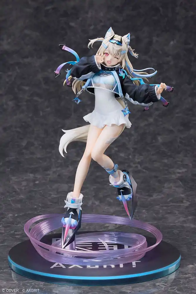 Hololive Production 1/7 Advent Fuwawa Abyssgard AXGRIT Ver. Standard Edition PVC szobor figura 27 cm termékfotó