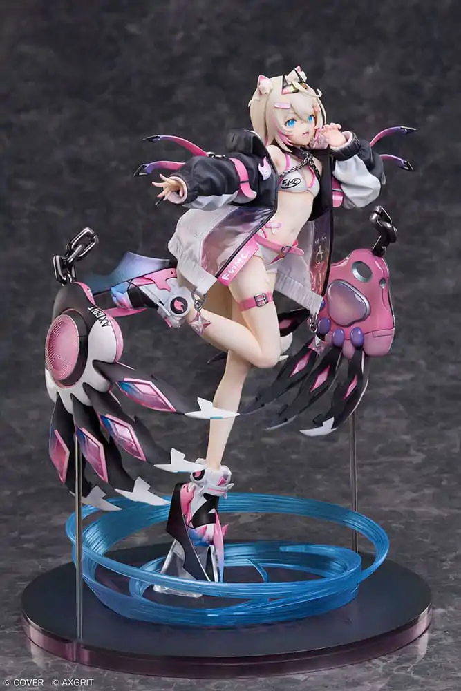 Hololive Production 1/7 Advent Mococo Abyssgard AXGRIT Ver. Deluxe Edition PVC szobor figura 27 cm termékfotó