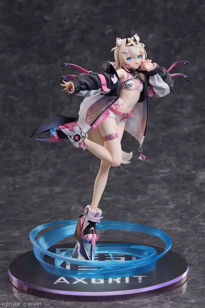 Hololive Production 1/7 Advent Mococo Abyssgard AXGRIT Ver. Standard Edition PVC szobor figura 27 cm termékfotó