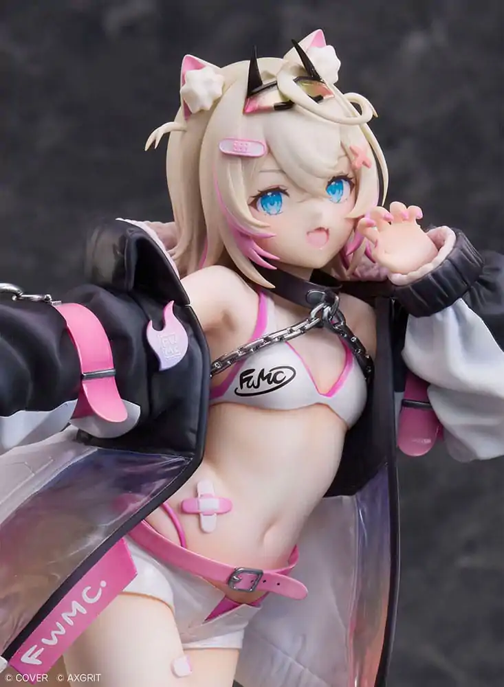 Hololive Production 1/7 Advent Mococo Abyssgard AXGRIT Ver. Standard Edition PVC szobor figura 27 cm termékfotó