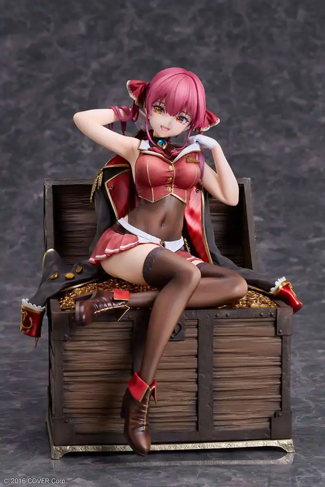 Hololive Production 1/7 Houshou Marine PVC szobor figura 20 cm termékfotó