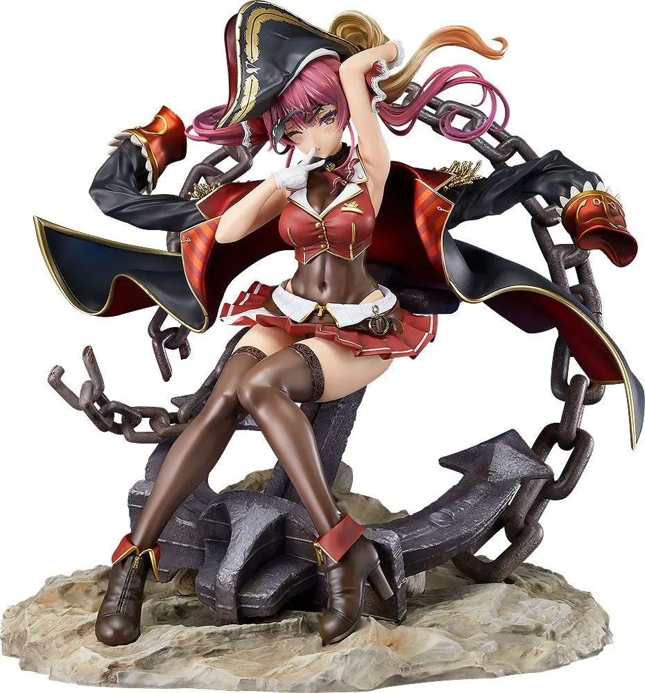 Hololive Production 1/7 Houshou Marine PVC szobor figura 24 cm termékfotó