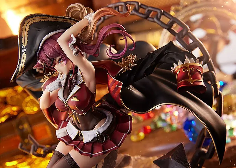 Hololive Production 1/7 Houshou Marine PVC szobor figura 24 cm termékfotó