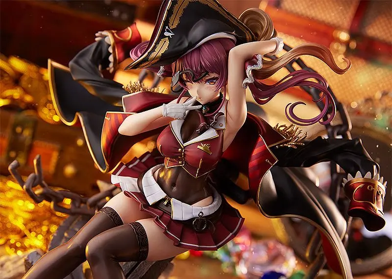 Hololive Production 1/7 Houshou Marine PVC szobor figura 24 cm termékfotó