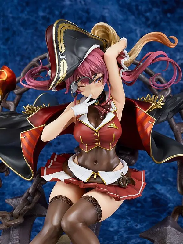 Hololive Production 1/7 Houshou Marine PVC szobor figura 24 cm termékfotó