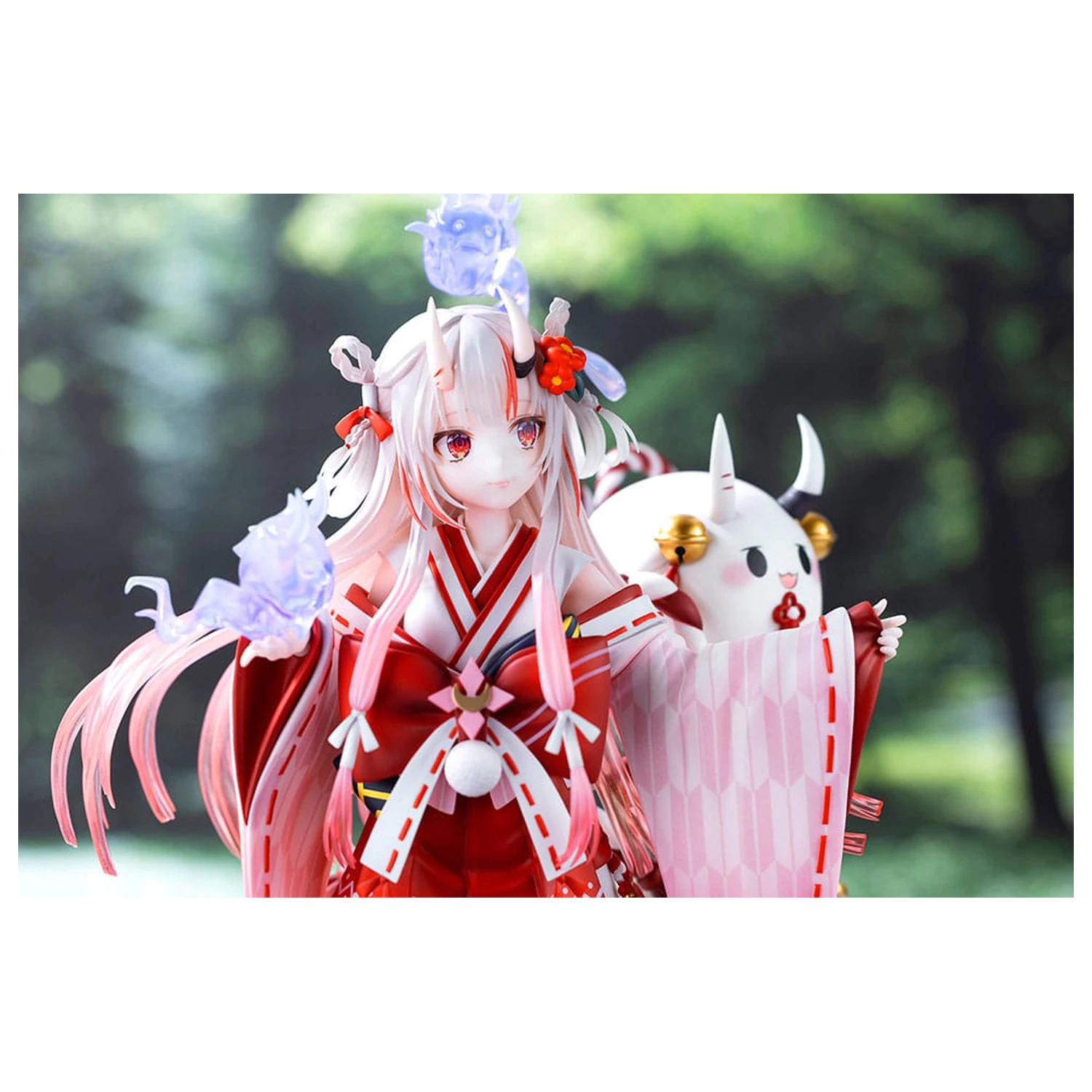 Hololive Production 1/7 Nakiri Ayame Shrine Maiden Fortune Outfit Ver. PVC szobor figura 26 cm   termékfotó