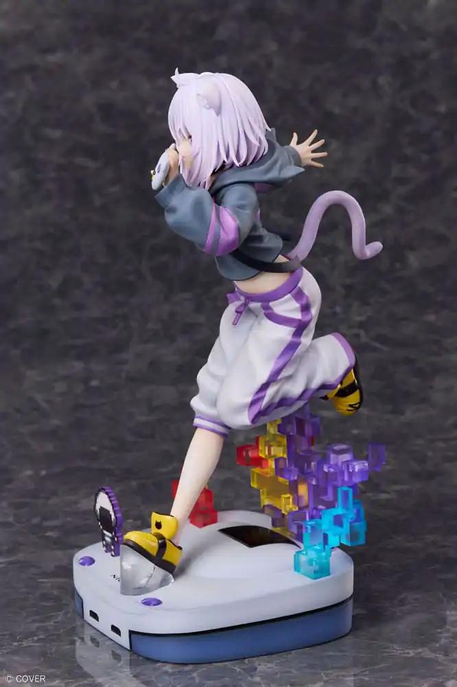 Hololive Production 1/7 Nekomata Okayu We Are Gamers Ver. PVC szobor figura 23 cm termékfotó