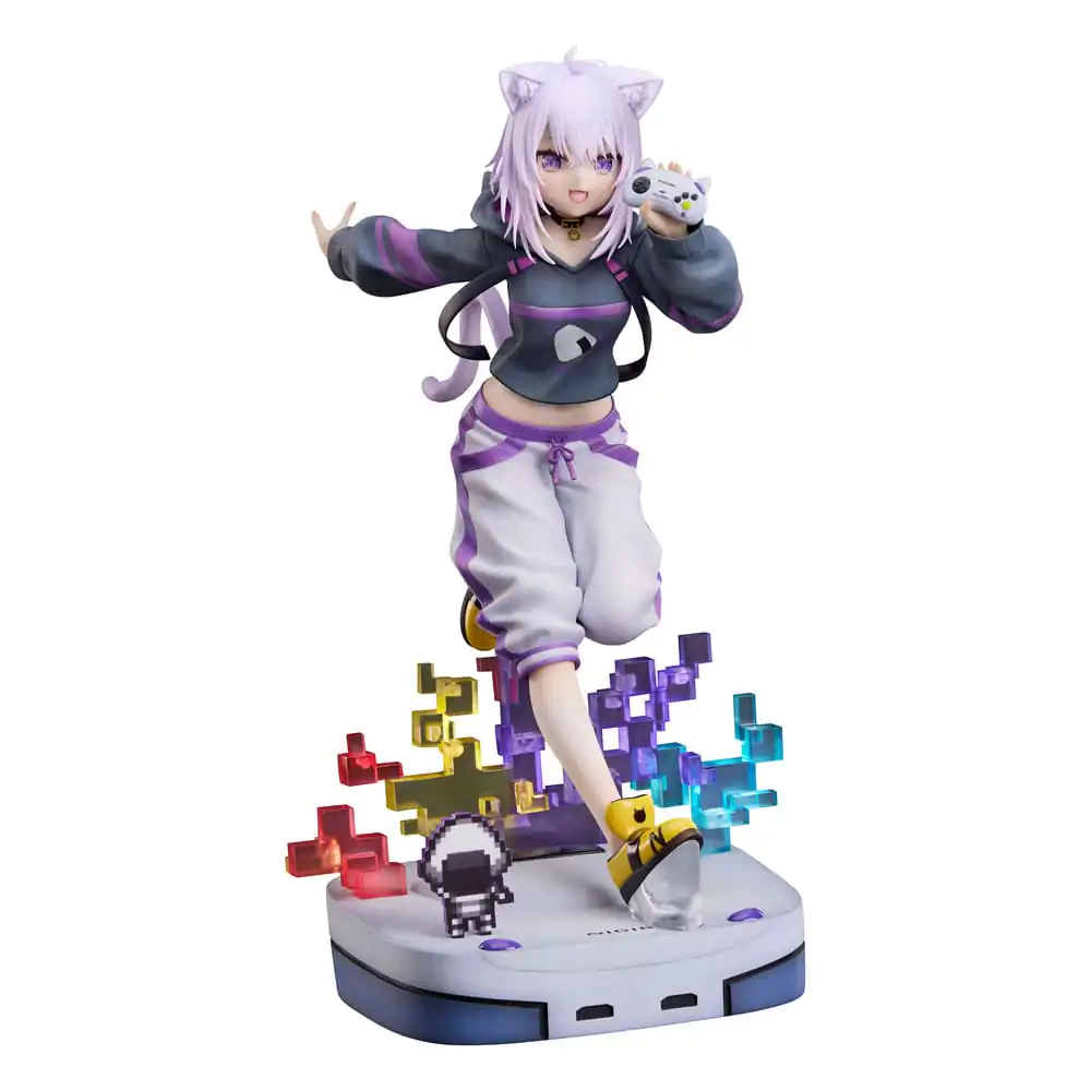 Hololive Production 1/7 Nekomata Okayu We Are Gamers Ver. PVC szobor figura 23 cm termékfotó