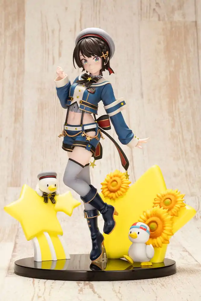 Hololive Production 1/7 Oozora Subaru Suspenders Ver. PVC szobor figura 21 cm termékfotó