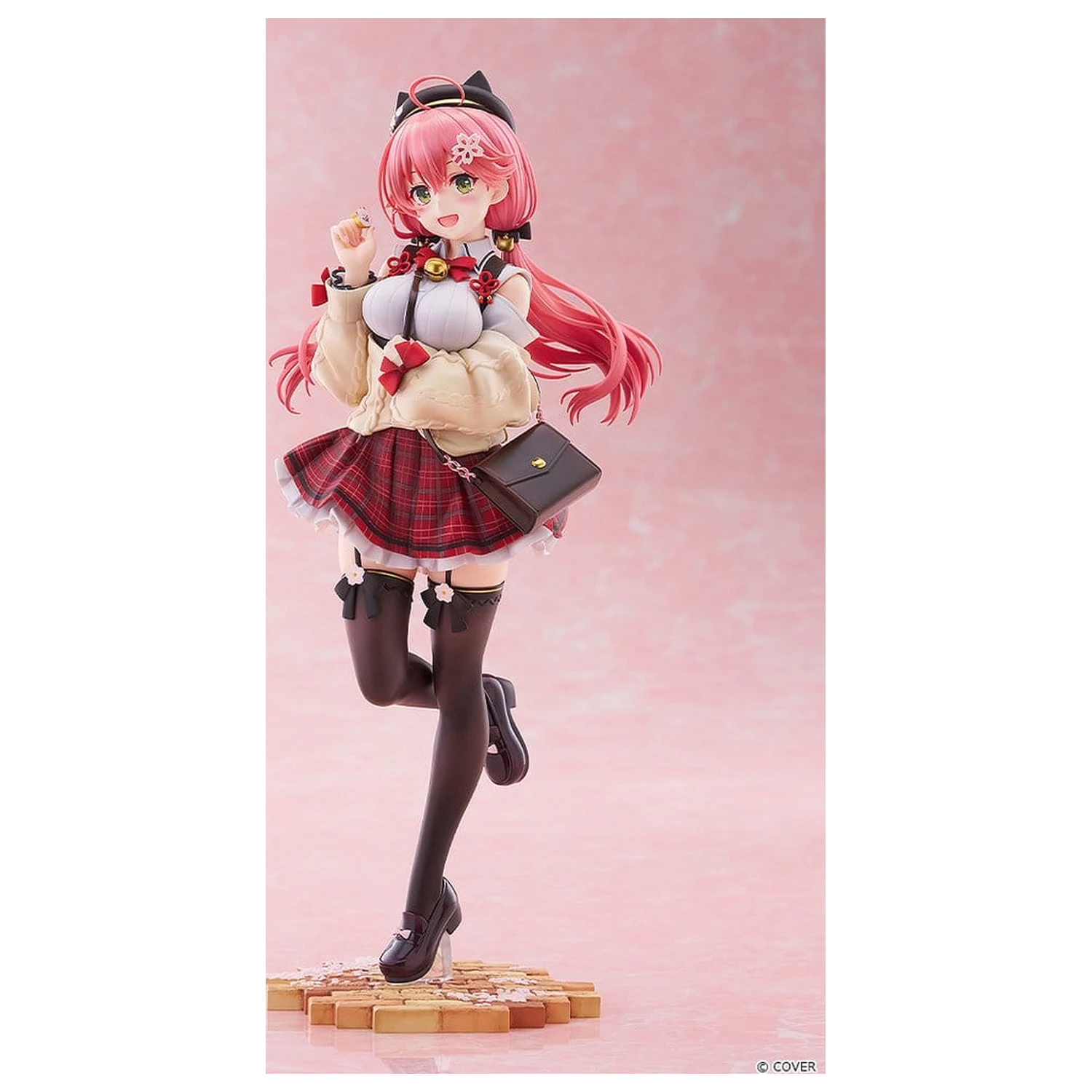 Hololive Production 1/7 Sakura Miko: Date Style - Casual Outfit Ver. PVC figura 24 cm termékfotó