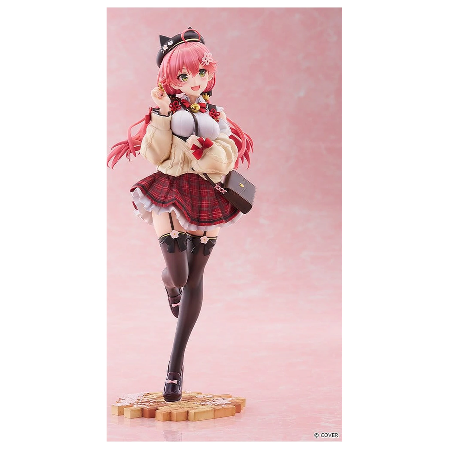 Hololive Production 1/7 Sakura Miko: Date Style - Casual Outfit Ver. PVC figura 24 cm termékfotó