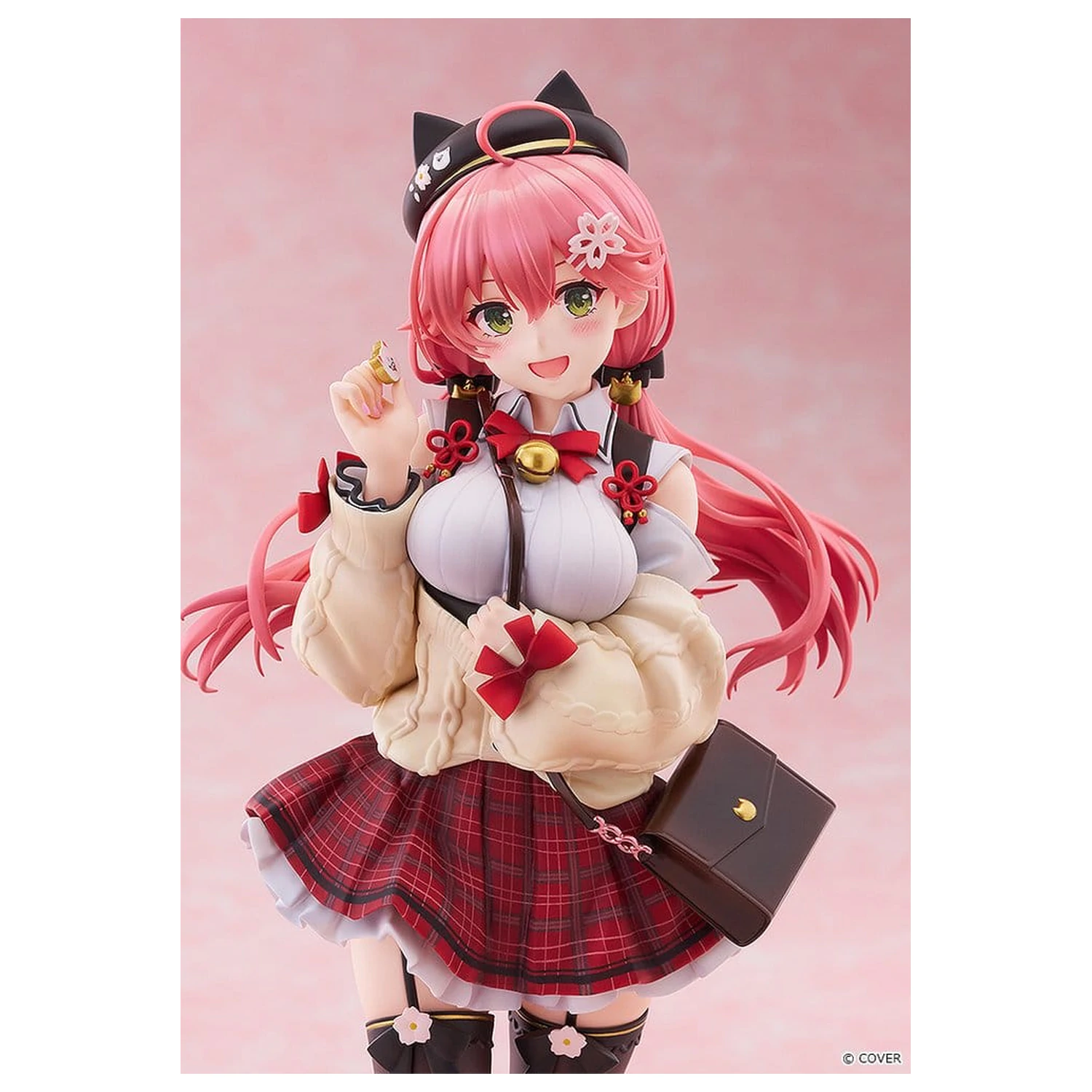 Hololive Production 1/7 Sakura Miko: Date Style - Casual Outfit Ver. PVC figura 24 cm termékfotó