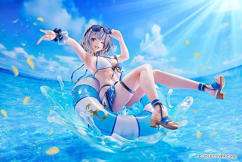 Hololive Production PVC Statue 1/7 Shirogane Noel: Swimsuit Ver. 15 cm termékfotó