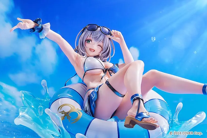 Hololive Production PVC Statue 1/7 Shirogane Noel: Swimsuit Ver. 15 cm termékfotó