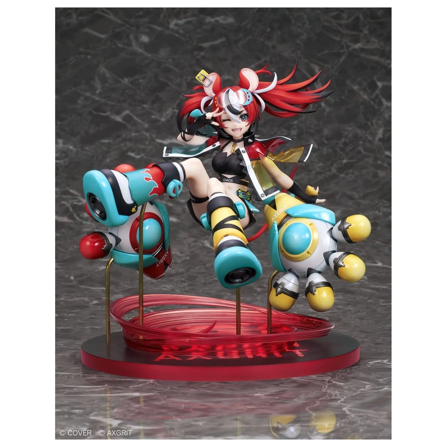 Hololive Production English -Promise- 1/7 Hakos Baelz "AXGRIT" Ver. PVC figura 21 cm termékfotó