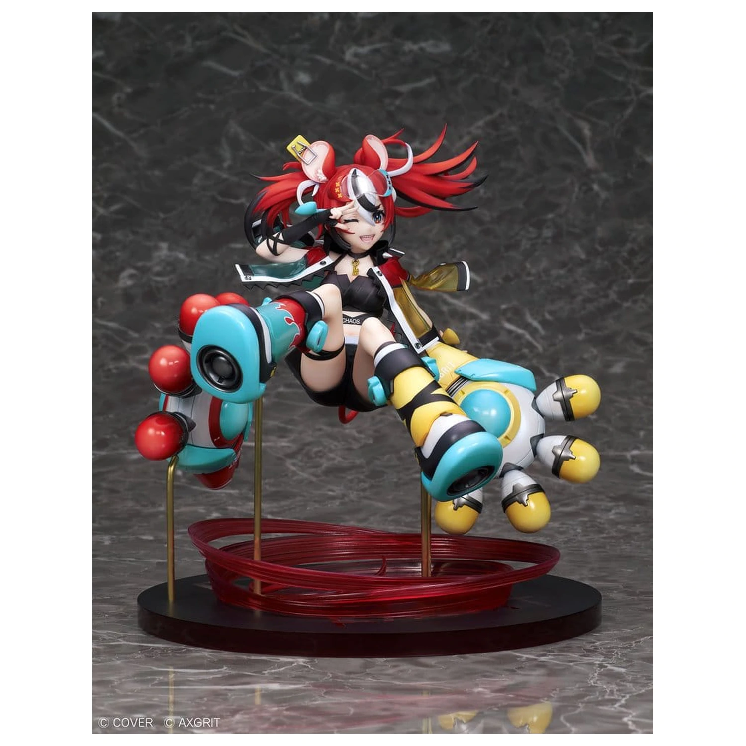 Hololive Production English -Promise- 1/7 Hakos Baelz "AXGRIT" Ver. PVC figura 21 cm termékfotó