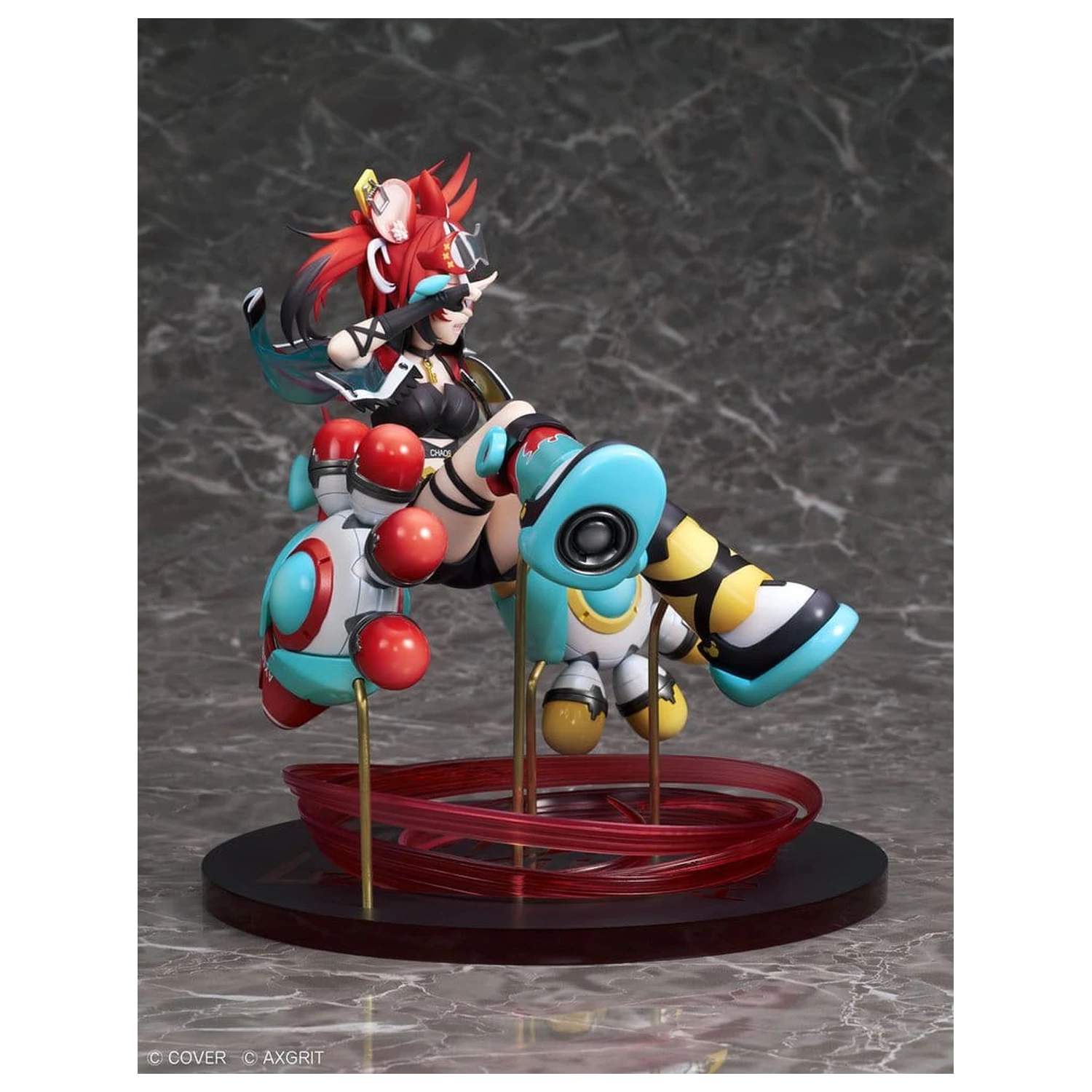 Hololive Production English -Promise- 1/7 Hakos Baelz "AXGRIT" Ver. PVC figura 21 cm termékfotó