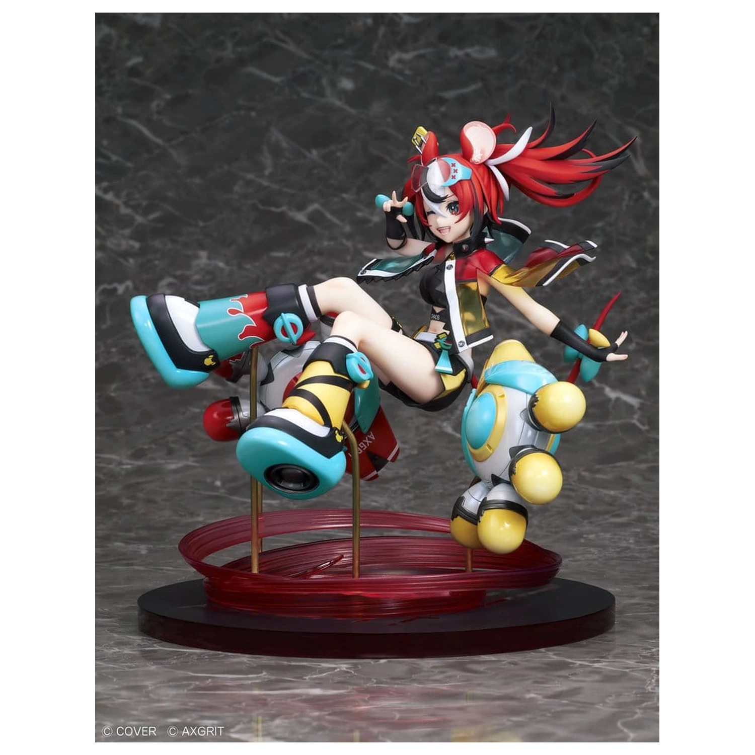 Hololive Production English -Promise- 1/7 Hakos Baelz "AXGRIT" Ver. PVC figura 21 cm termékfotó