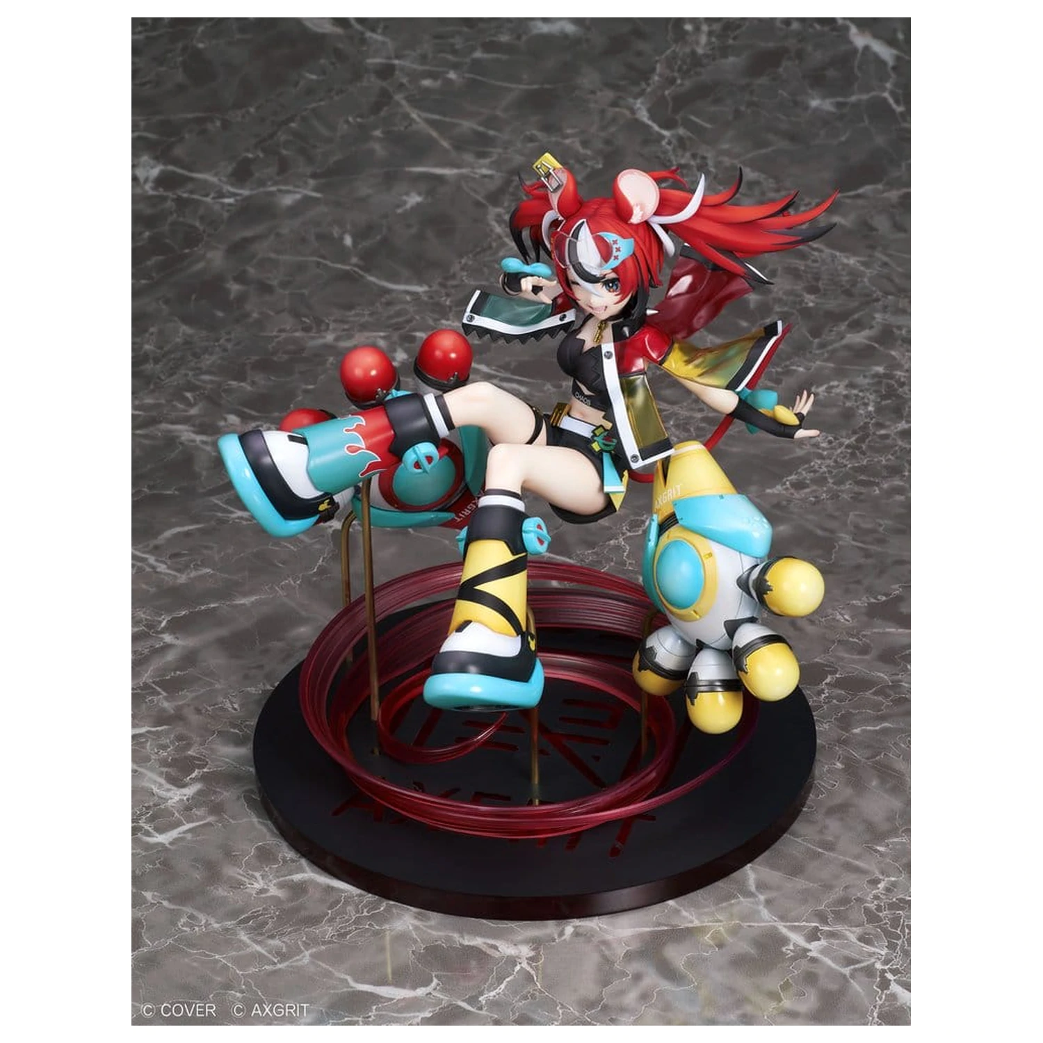 Hololive Production English -Promise- 1/7 Hakos Baelz "AXGRIT" Ver. PVC figura 21 cm termékfotó