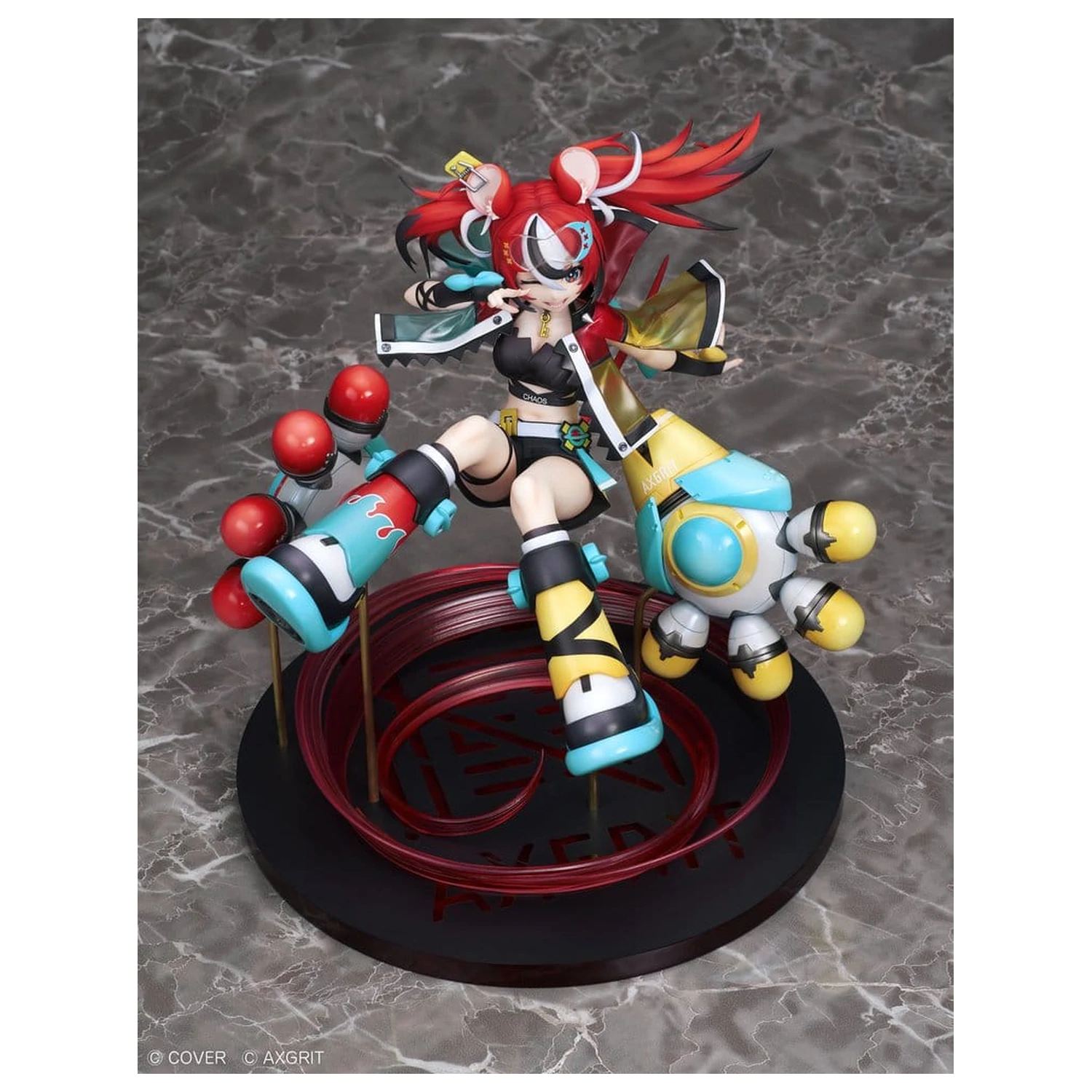 Hololive Production English -Promise- 1/7 Hakos Baelz "AXGRIT" Ver. PVC figura 21 cm termékfotó