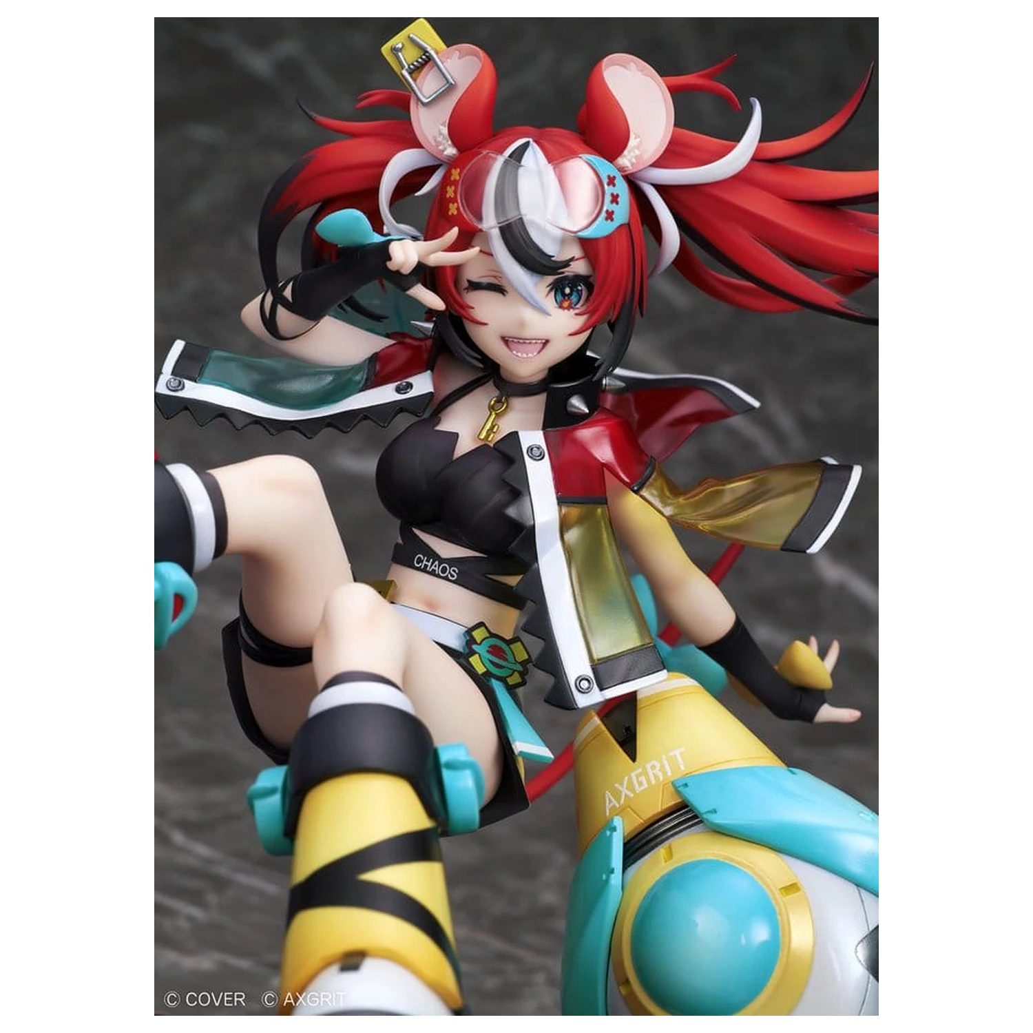 Hololive Production English -Promise- 1/7 Hakos Baelz "AXGRIT" Ver. PVC figura 21 cm termékfotó