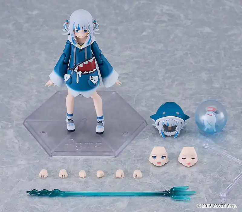 Hololive Production Figma akciófigura Gawr Gura 13 cm termékfotó