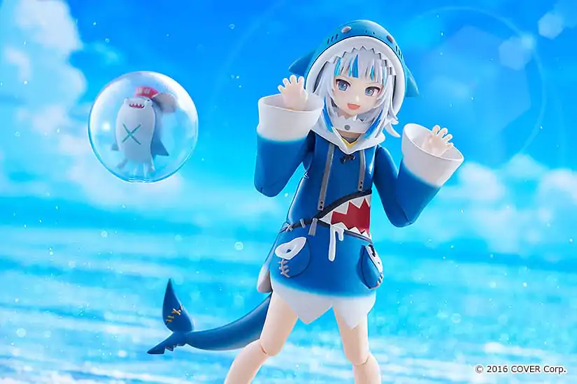Hololive Production Figma akciófigura Gawr Gura 13 cm termékfotó