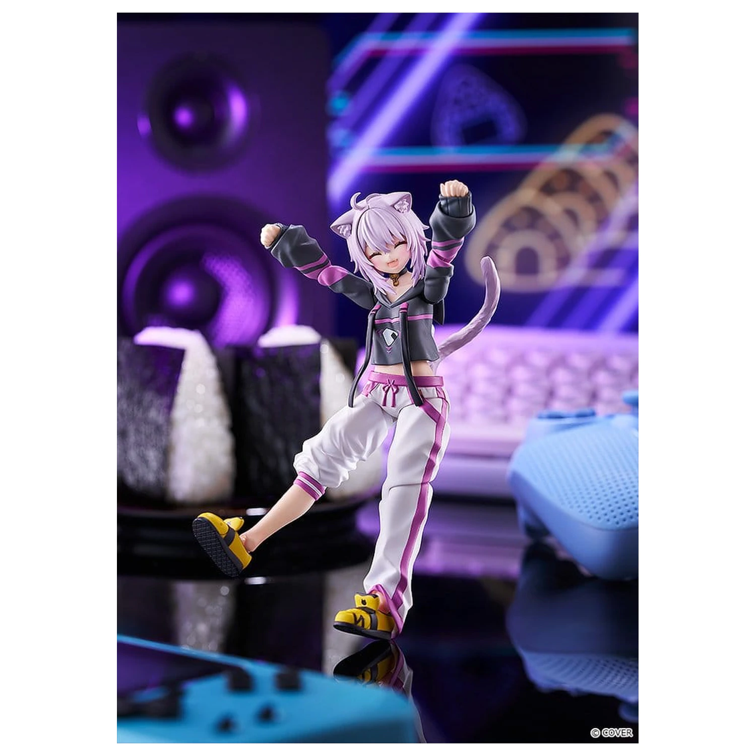 Hololive Production figma akciófigura Nekomata Okayu 14 cm termékfotó