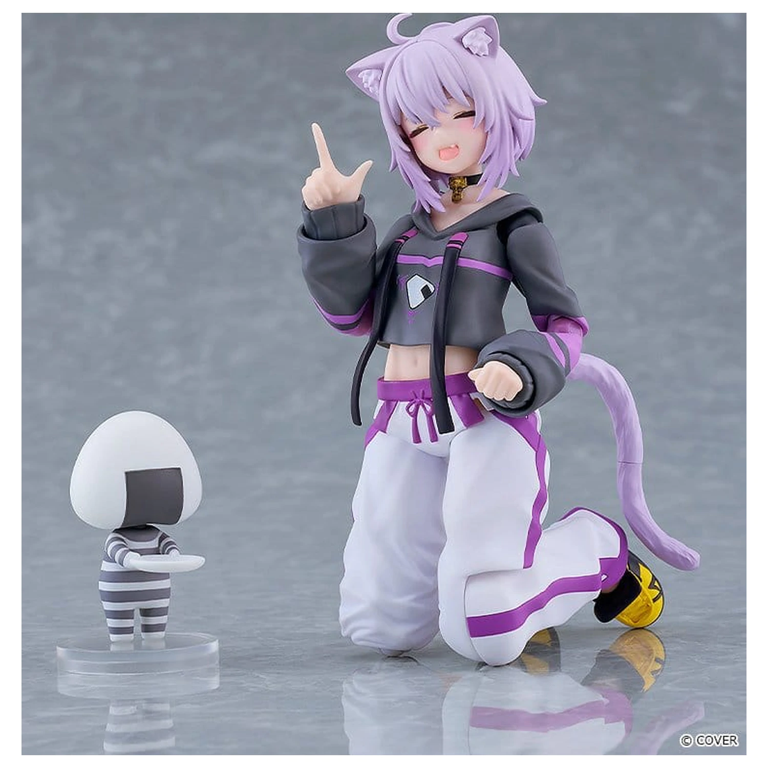 Hololive Production figma akciófigura Nekomata Okayu 14 cm termékfotó
