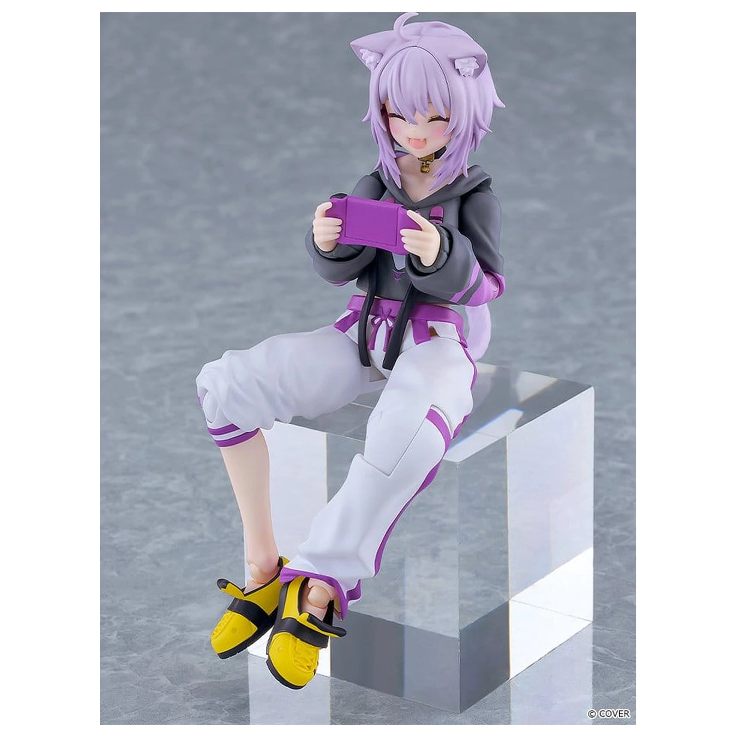 Hololive Production figma akciófigura Nekomata Okayu 14 cm termékfotó