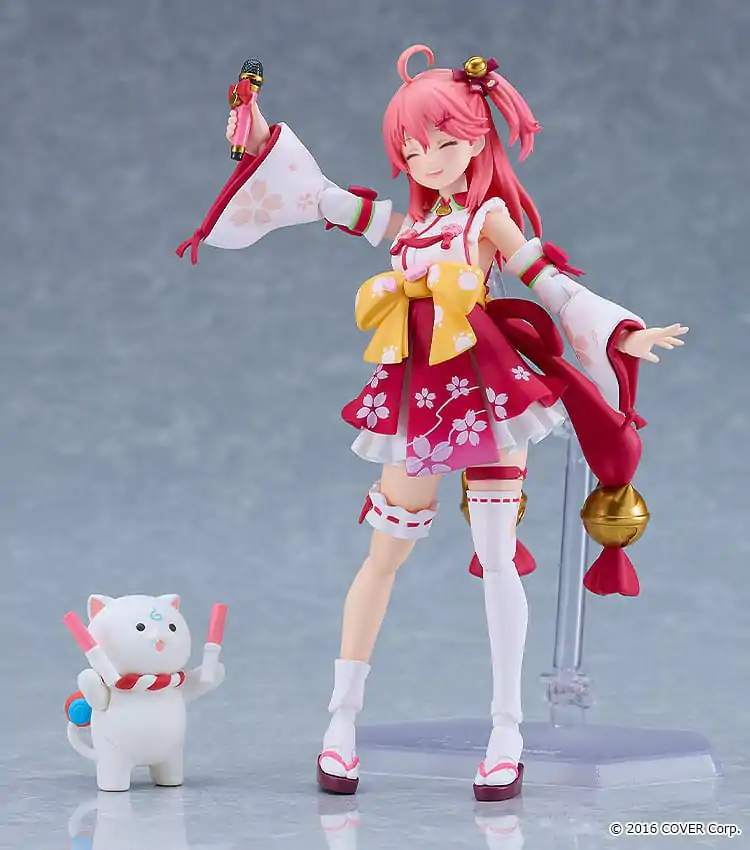 Hololive Production Figma Action Figure Sakura Miko 14 cm termékfotó