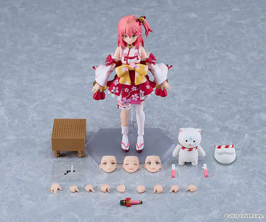 Hololive Production Figma Action Figure Sakura Miko 14 cm termékfotó