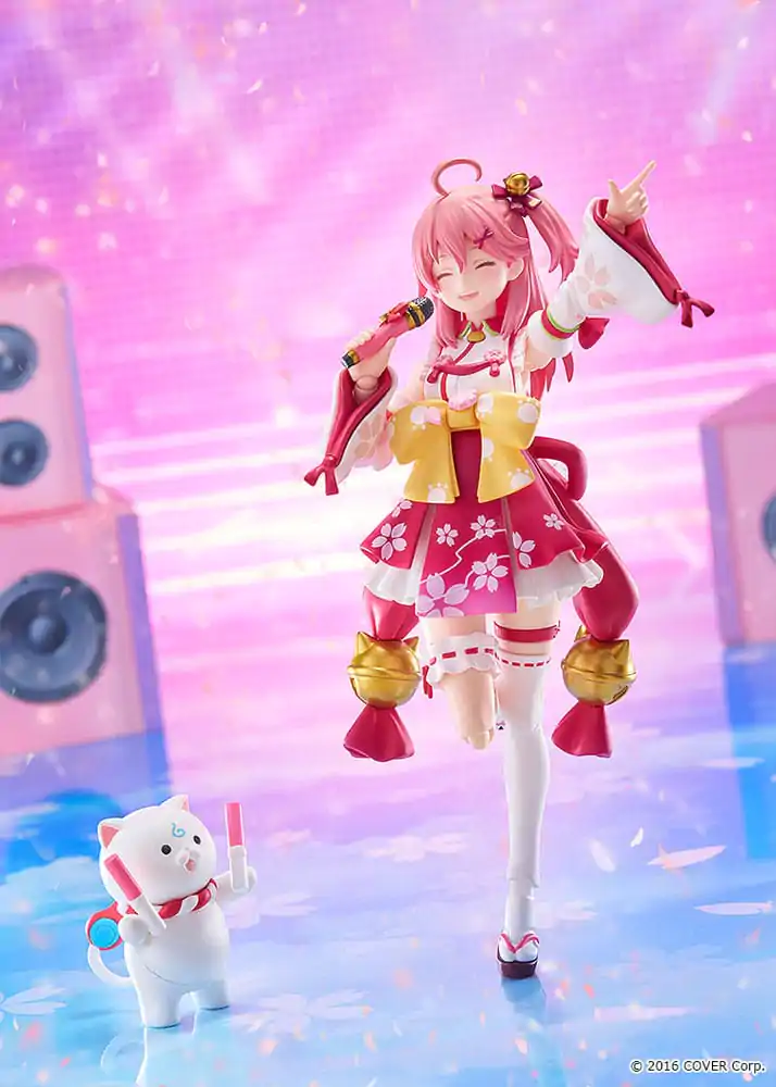 Hololive Production Figma Action Figure Sakura Miko 14 cm termékfotó