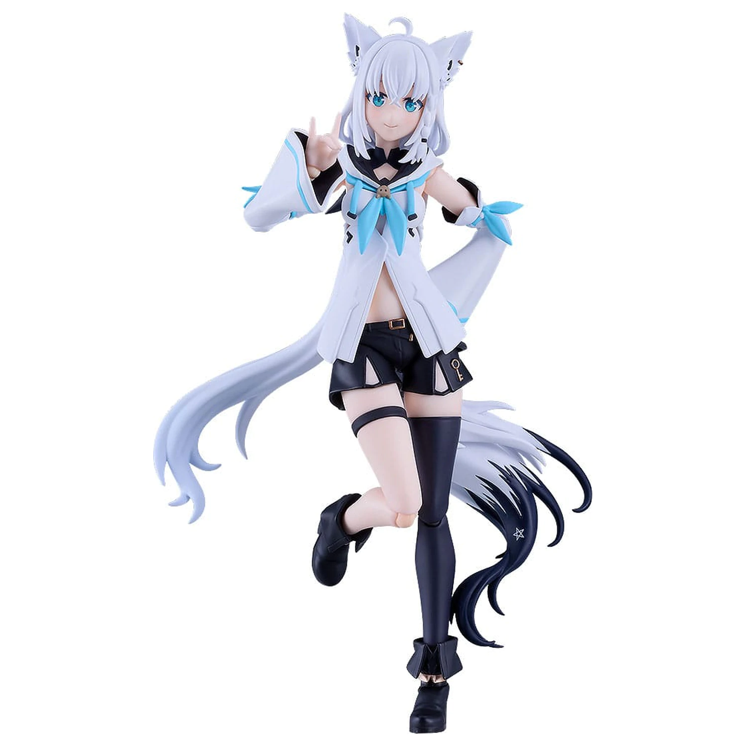 Hololive Production Figma akciófigura Shirakami Fubuki 15 cm    termékfotó