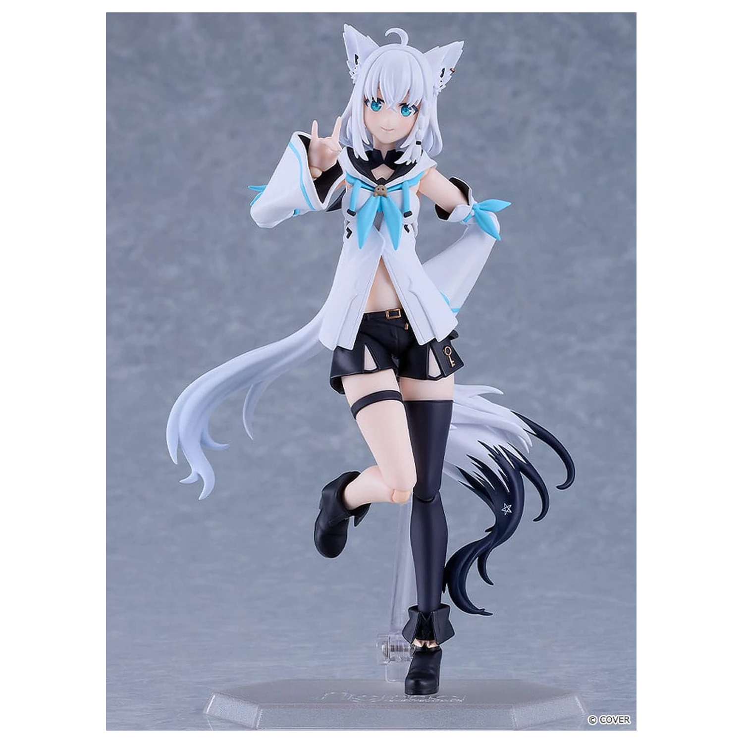 Hololive Production Figma akciófigura Shirakami Fubuki 15 cm    termékfotó
