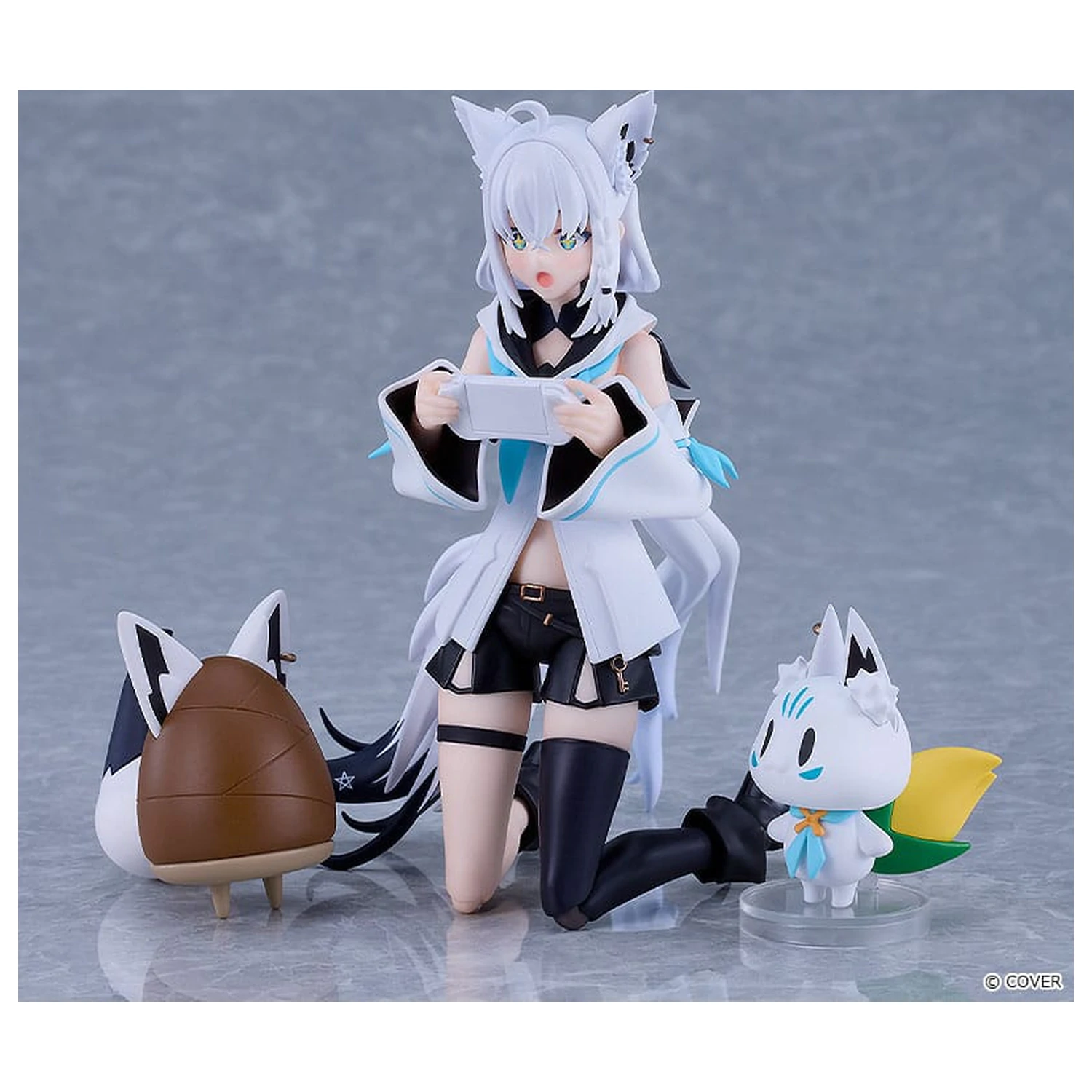 Hololive Production Figma akciófigura Shirakami Fubuki 15 cm    termékfotó