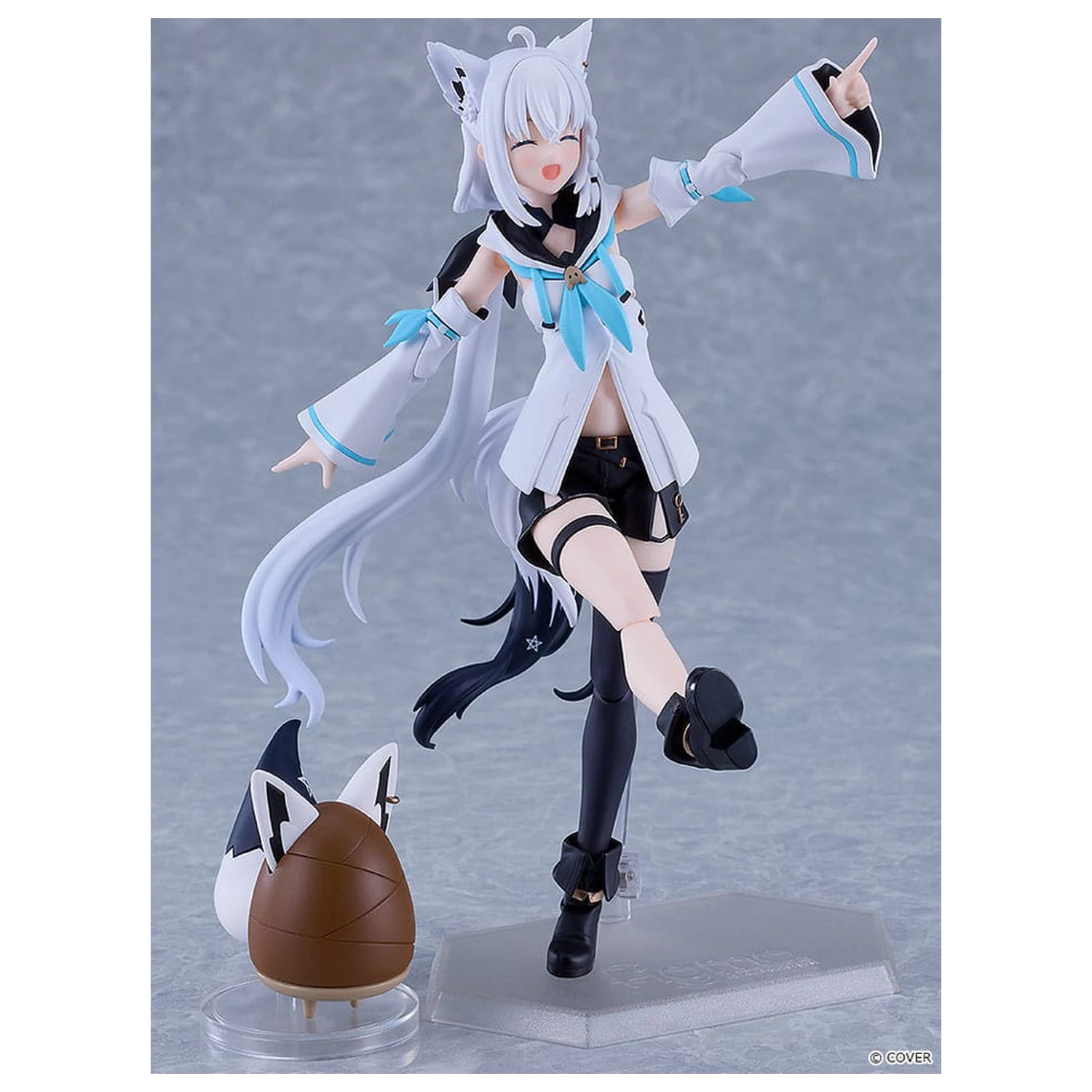 Hololive Production Figma akciófigura Shirakami Fubuki 15 cm    termékfotó