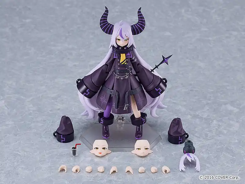 Hololive Production Figma La+ Darknesss akciófigura 13 cm termékfotó