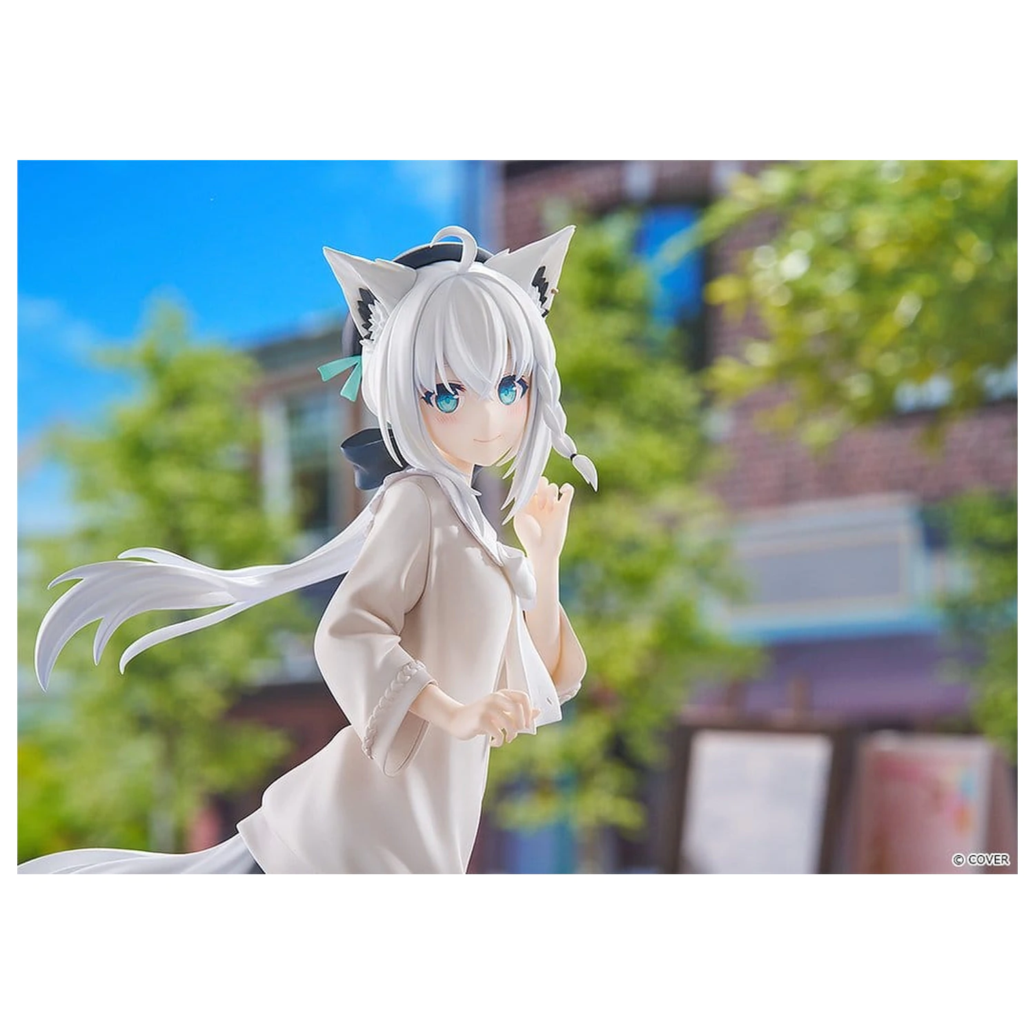 Hololive Production G.S. Collection 1/7 Shirakami Fubuki: Date Style - Casual Outfit Ver. PVC figura 22 cm termékfotó