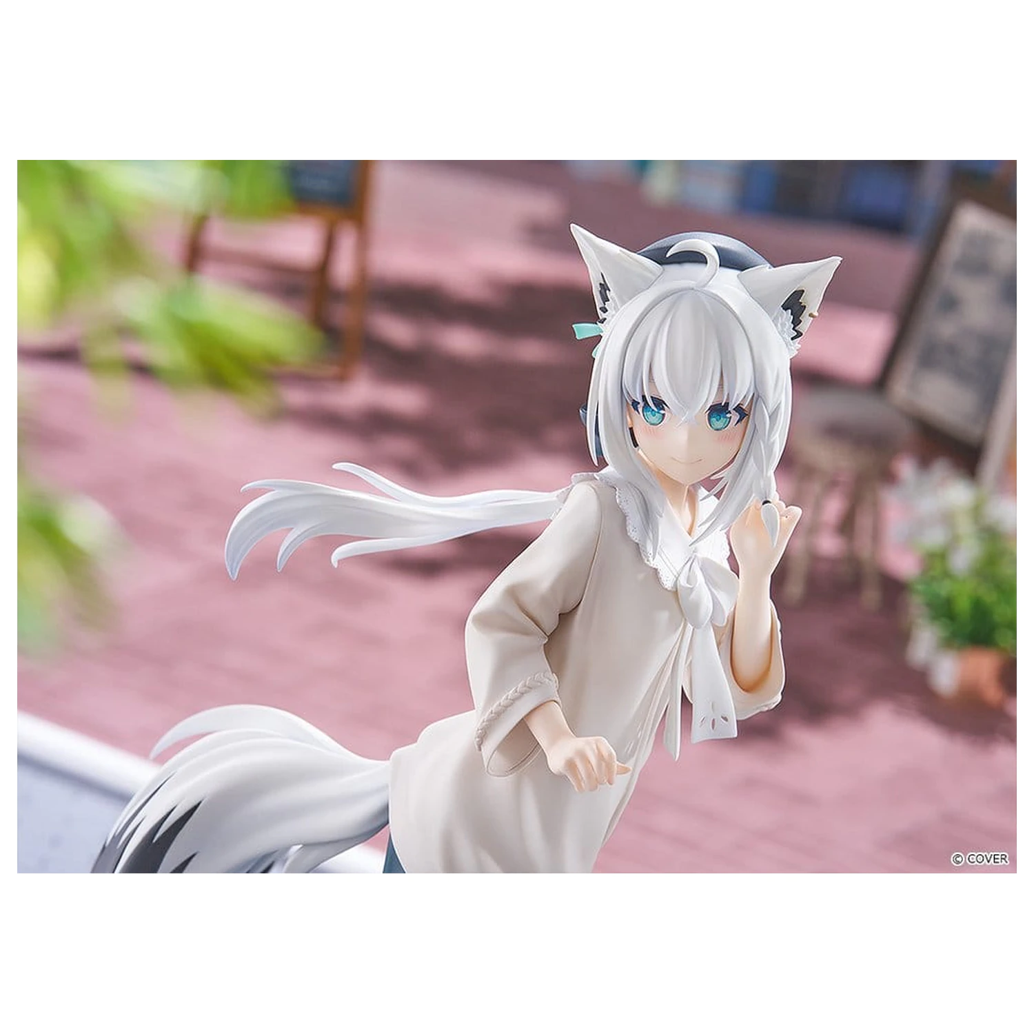 Hololive Production G.S. Collection 1/7 Shirakami Fubuki: Date Style - Casual Outfit Ver. PVC figura 22 cm termékfotó