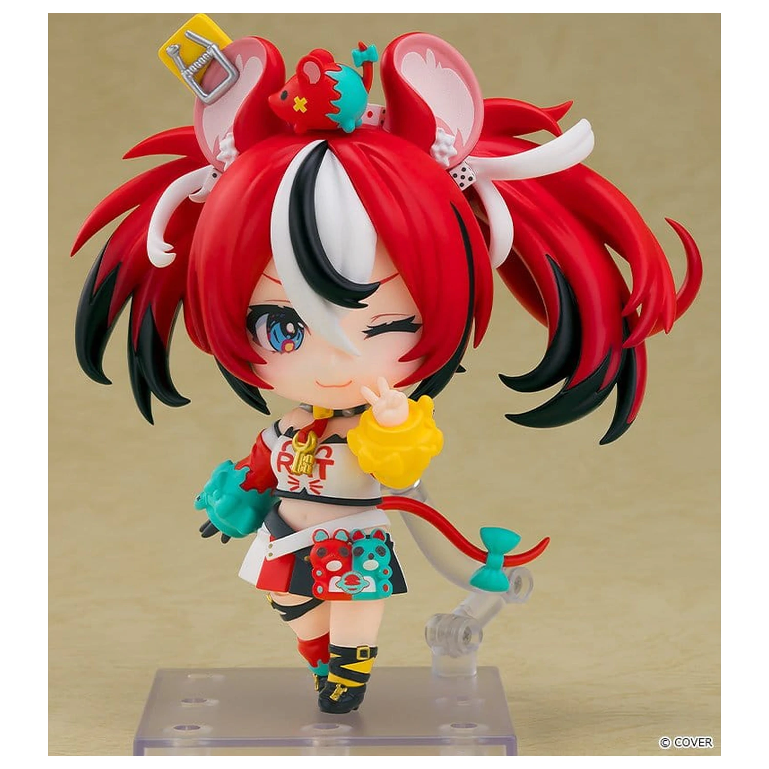 Hololive Production Nendoroid akciófigura Hakos Baelz 10 cm termékfotó