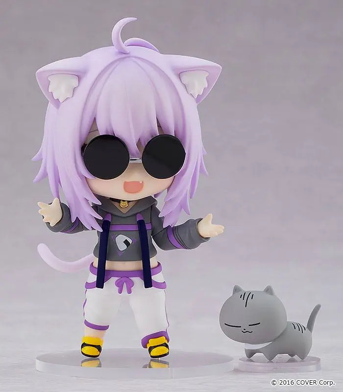 Hololive Production Nendoroid Action Figure Nekomata Okayu 10 cm termékfotó