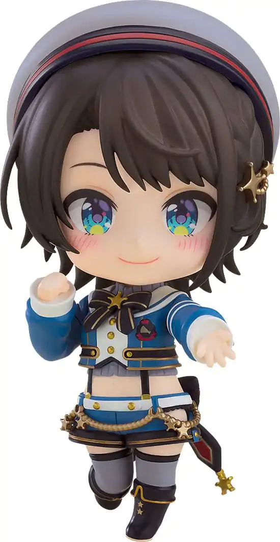 Hololive Production Nendoroid akciófigura Oozora Subaru: Suspender Outfit Ver. 10 cm termékfotó
