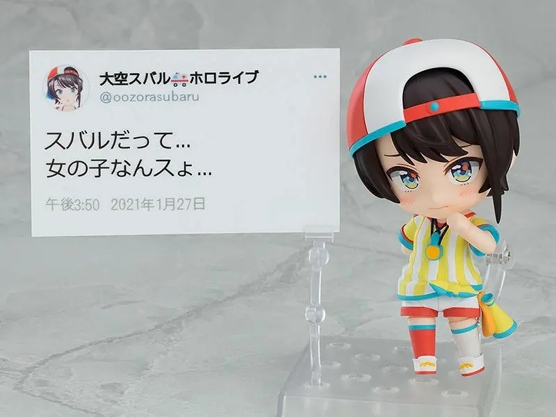 Hololive Production Nendoroid Oozora Subaru akciófigura 10 cm termékfotó