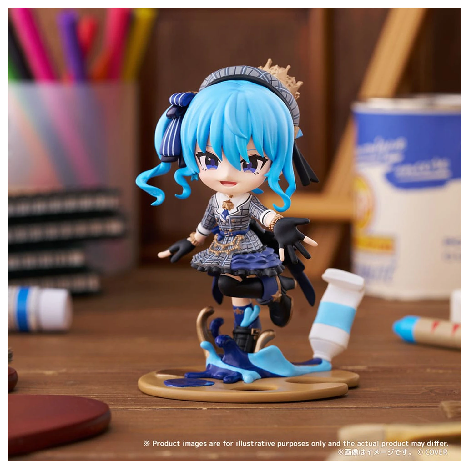 Hololive Production PalVerse Hoshimachi Suisei PVC szobor figura 11 cm  termékfotó
