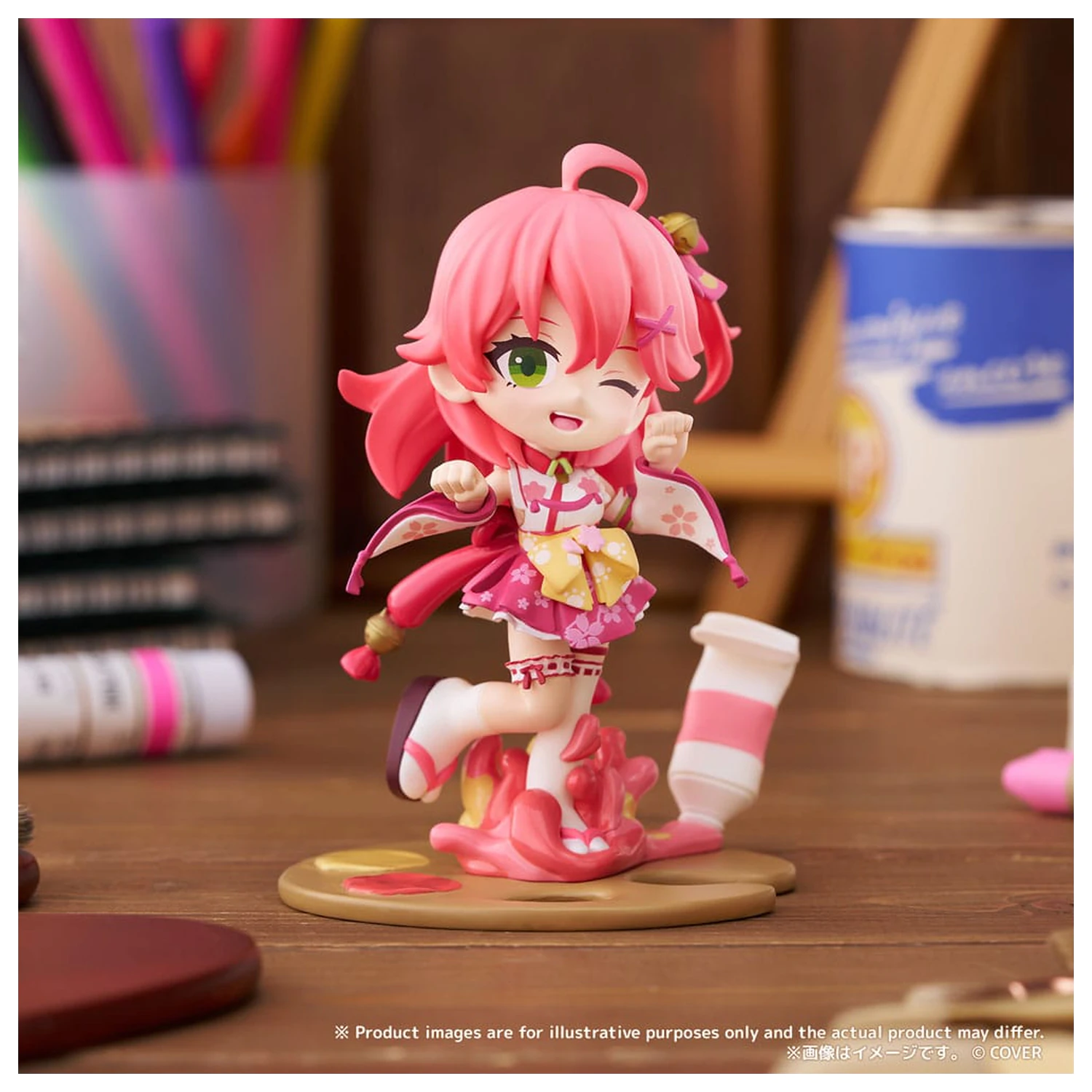 Hololive Production PalVerse Sakura Miko PVC szobor figura 10 cm termékfotó