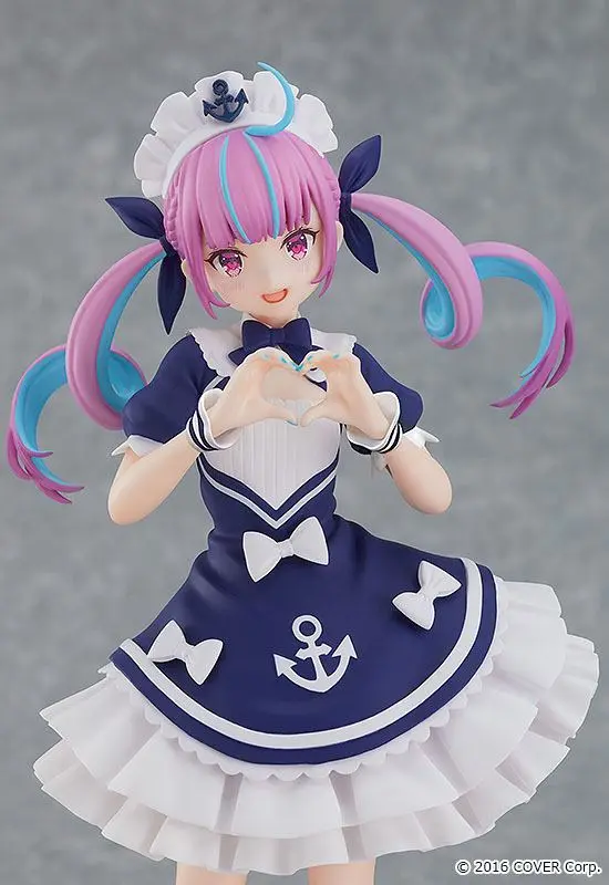 Hololive Production Pop Up Parade Minato Aqua szobor figura 17 cm termékfotó