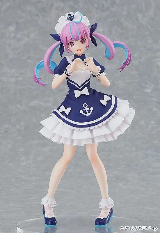Hololive Production Pop Up Parade Minato Aqua szobor figura 17 cm termékfotó