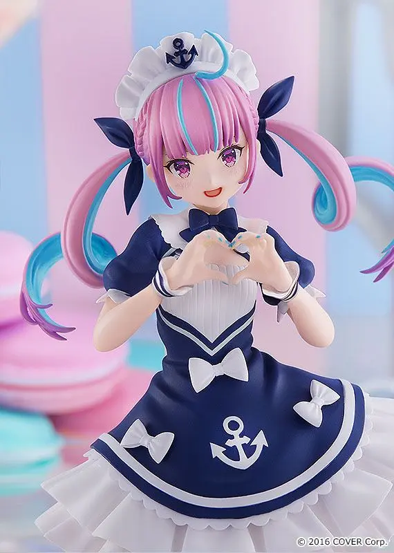 Hololive Production Pop Up Parade Minato Aqua szobor figura 17 cm termékfotó